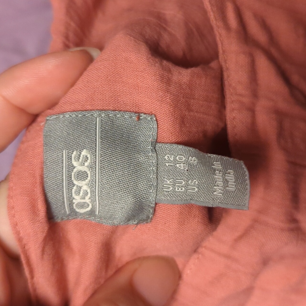 ASOS Coral Mini Dress - Picture 2 of 6